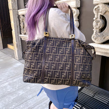 Load image into Gallery viewer, Fendi monogram tote bag