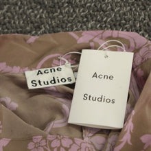 Load image into Gallery viewer, Acne studios 100% silk floral dress