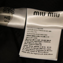 Load image into Gallery viewer, Miu Miu Crystal black shorts