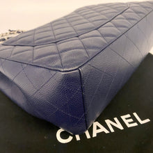 Load image into Gallery viewer, Chanel Navy Classic Flap Jumbo