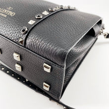 Load image into Gallery viewer, Valentino My Rockstud Small Single Handbag in Black Noir Studs