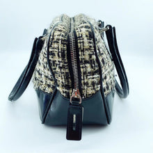 Load image into Gallery viewer, Prada tweed & vitello handle bag