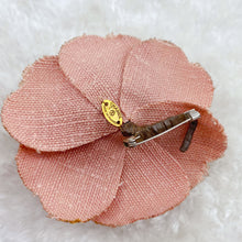 Load image into Gallery viewer, Chanel Pink Camellia Brooch