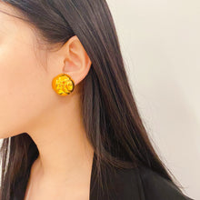 Load image into Gallery viewer, CHANEL vintage gold earrings