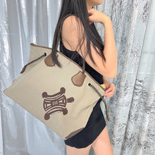 Load image into Gallery viewer, Celine Big Logo Vintage Tote