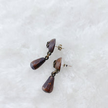 Load image into Gallery viewer, Chanel Wooden Earrings