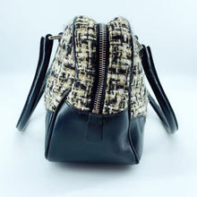 Load image into Gallery viewer, Prada tweed & vitello handle bag