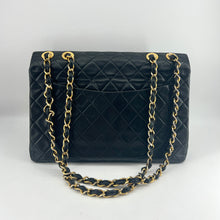 Load image into Gallery viewer, Chanel Vintage Large Logo Classic Flap Bag Maxi TWS POP
