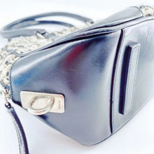 Load image into Gallery viewer, Prada tweed & vitello handle bag