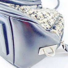 Load image into Gallery viewer, Prada tweed & vitello handle bag