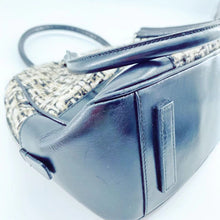 Load image into Gallery viewer, Prada tweed & vitello handle bag