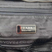 Load image into Gallery viewer, Prada tweed & vitello handle bag