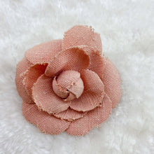 Load image into Gallery viewer, Chanel Pink Camellia Brooch