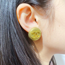 Load image into Gallery viewer, Chanel Vintage Double C Gold Earrings