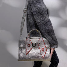 Load image into Gallery viewer, CHRISTIAN DIOR Medium Diorever silver bag