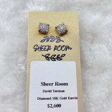 Load image into Gallery viewer, David Yurman Diamond Earrings