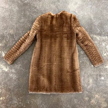 Load image into Gallery viewer, S'Maxmara mink & wool coat Size US6