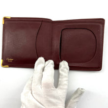 Load image into Gallery viewer, Cartier Must De Cartier Leather Small Wallet po