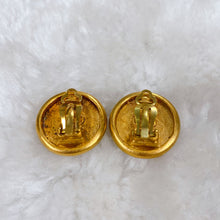 Load image into Gallery viewer, Chanel Gold Color Earrings