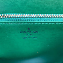 Load image into Gallery viewer, Louis Vuitton Green Leather Marlesherbes Bag