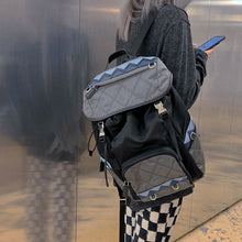 Load image into Gallery viewer, Prada Saffiano Leather-Trimmed Quilted Nylon Backpack