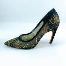 Load image into Gallery viewer, Christian Dior embroidered high heels