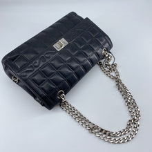 Load image into Gallery viewer, Chanel 2.55 chocolate bar rhinestone shoulder bag TWS