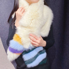 Load image into Gallery viewer, Fendi fox fur scarf