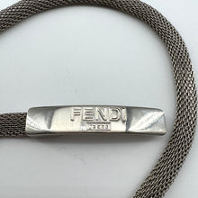 Load image into Gallery viewer, Fendi Silver Metal Belt