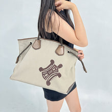 Load image into Gallery viewer, Celine Big Logo Vintage Tote