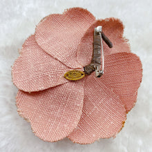 Load image into Gallery viewer, Chanel Pink Camellia Brooch