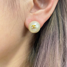 Load image into Gallery viewer, Chanel Pearl Earrings
