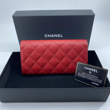 Load image into Gallery viewer, Chanel CC long flap wallet