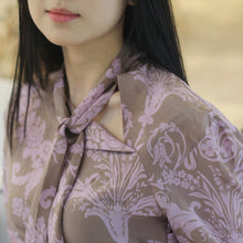 Load image into Gallery viewer, Acne studios 100% silk floral dress