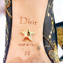 Load image into Gallery viewer, Christian Dior embroidered high heels