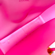 Load image into Gallery viewer, CHANEL Jelly Pink Logo Tote