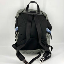 Load image into Gallery viewer, Prada Saffiano Leather-Trimmed Quilted Nylon Backpack