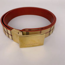 Load image into Gallery viewer, Burberry Classic print belt