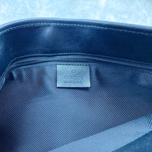 Load image into Gallery viewer, Gucci Jackie hobo black denim bag