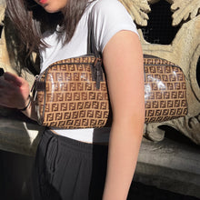 Load image into Gallery viewer, Fendi Zucchino Bowler Bag