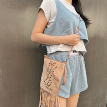 Load image into Gallery viewer, Yves Saint Laurent Suede Tassel Bag