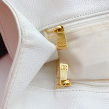 Load image into Gallery viewer, Chanel Vintage Caviar Wood Handle Tote