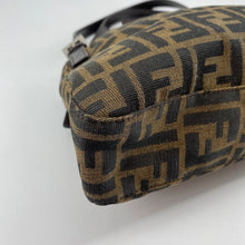 Load image into Gallery viewer, Fendi Monogram Cloth Bagutte Shoulder Bag