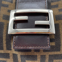 Load image into Gallery viewer, Fendi Monogram Cloth Bagutte Shoulder Bag