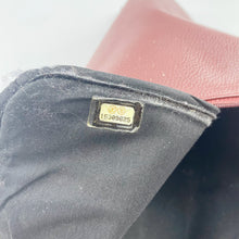 Load image into Gallery viewer, Chanel Red Leather Clutch