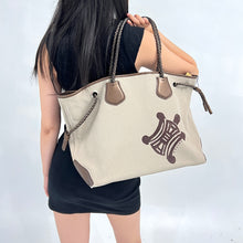 Load image into Gallery viewer, Celine Big Logo Vintage Tote