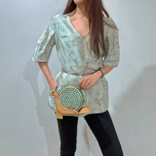 Load image into Gallery viewer, Marni Flower V-neck top