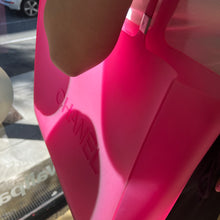 Load image into Gallery viewer, CHANEL Jelly Pink Logo Tote