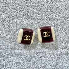 Load image into Gallery viewer, CHANEL CC logo earrings