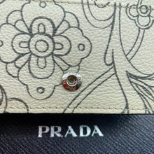 Load image into Gallery viewer, Prada Printed Textured-leather Cardholder